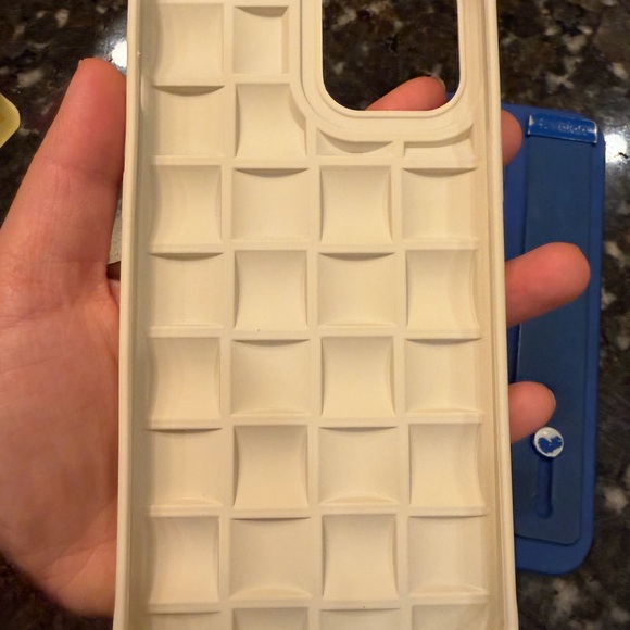 iPhone 12 Pro Max Spigen Cream and Blue Phone Case Duo - Picture 7 of 16